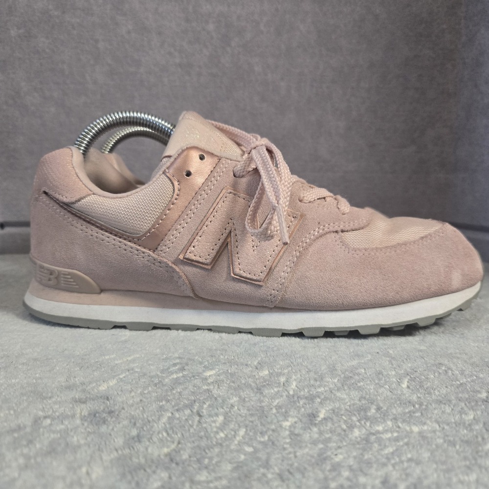 New Balance Women's Pink Suede Athletic Sneakers